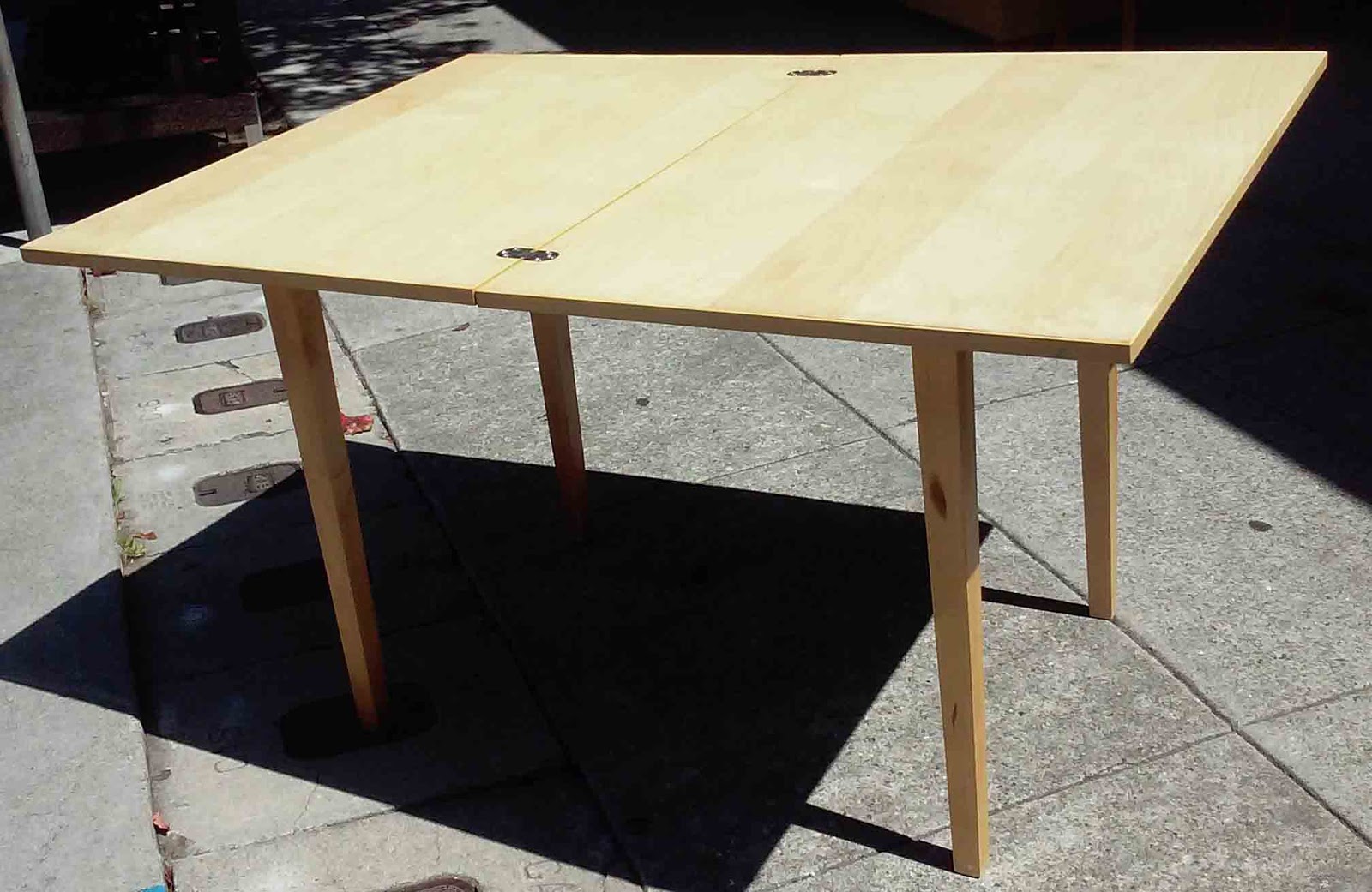 Uhuru Furniture Collectibles Sold Ikea Jussi Twist And Fold Sold Ikea Jussi Twist And Fold Table 60