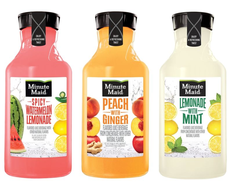 Minute Maid Introduces Three New Juices Including Spicy Watermelon Lemonade