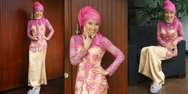 Inspirasi Model Kebaya  Hijab  Modern  Pesta Terbaru 2019