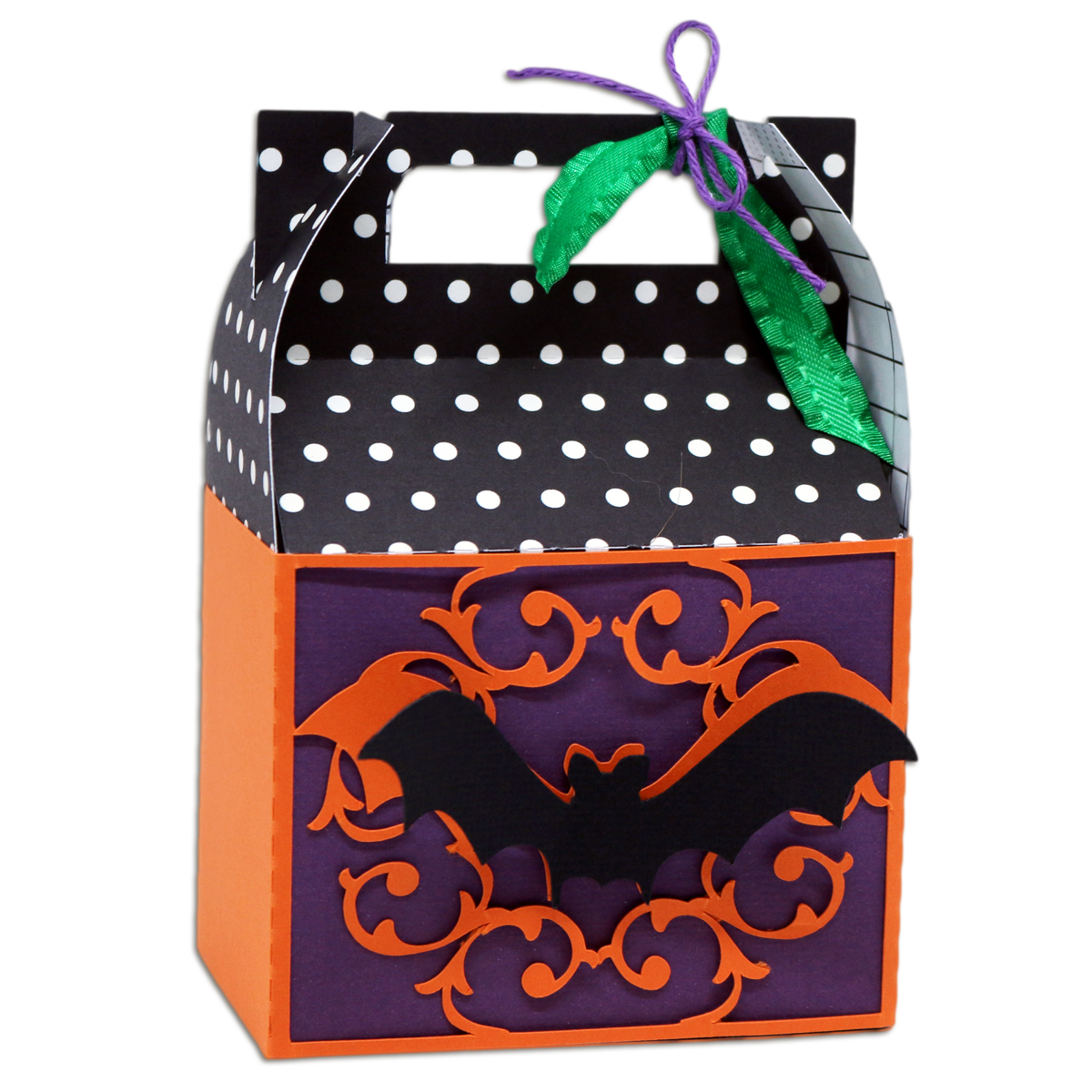 Bits of Paper: Halloween Gable Boxes