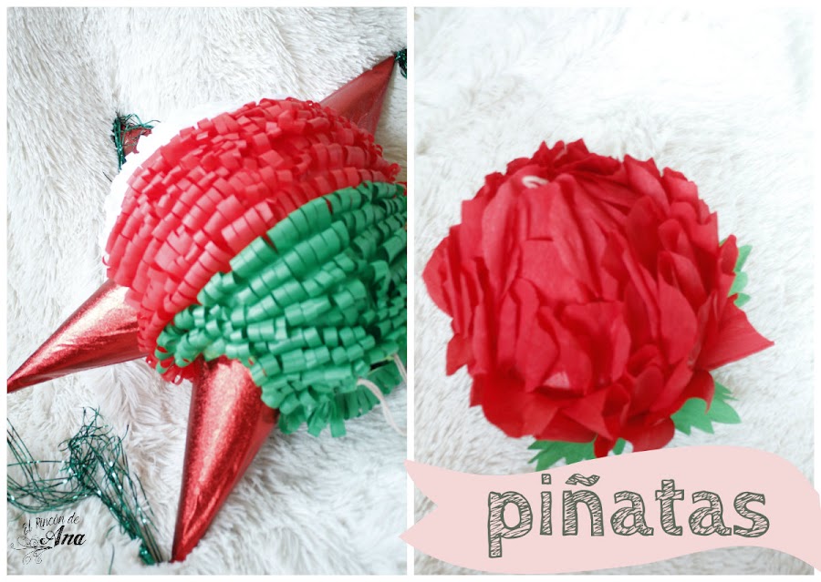 Tradicional piñata navideña