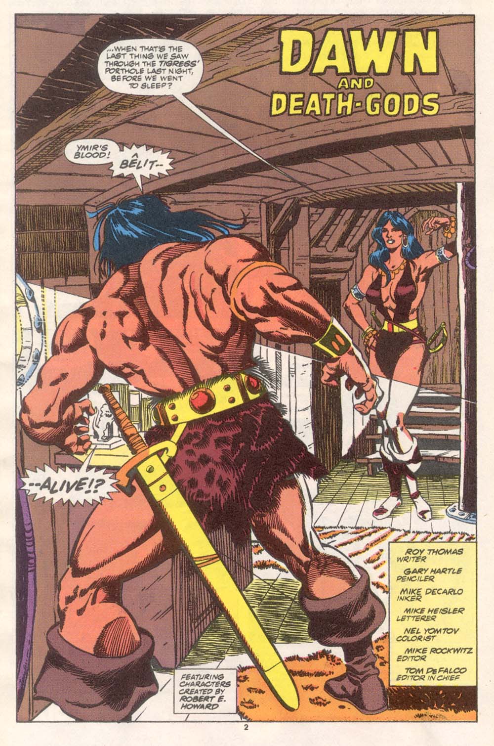 Read online Conan the Barbarian (1970) comic -  Issue #243 - 3