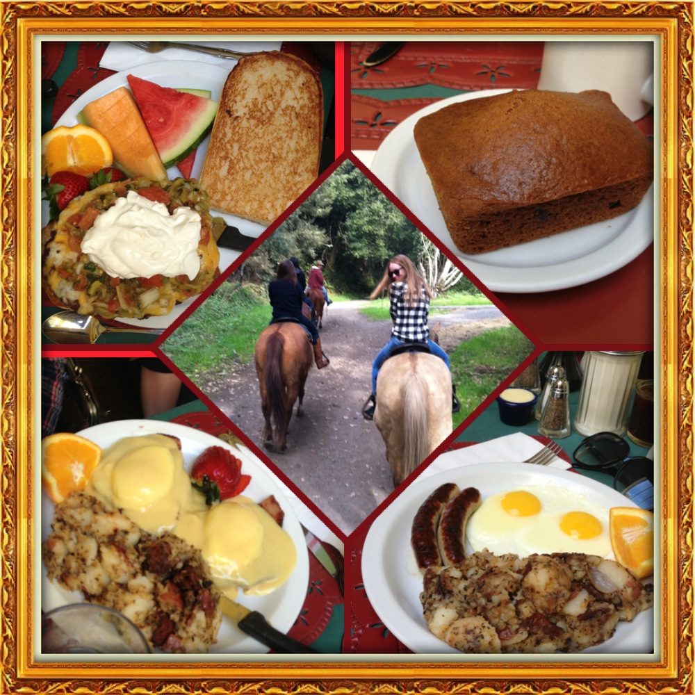 Horseback Riding + Eggs Benedict