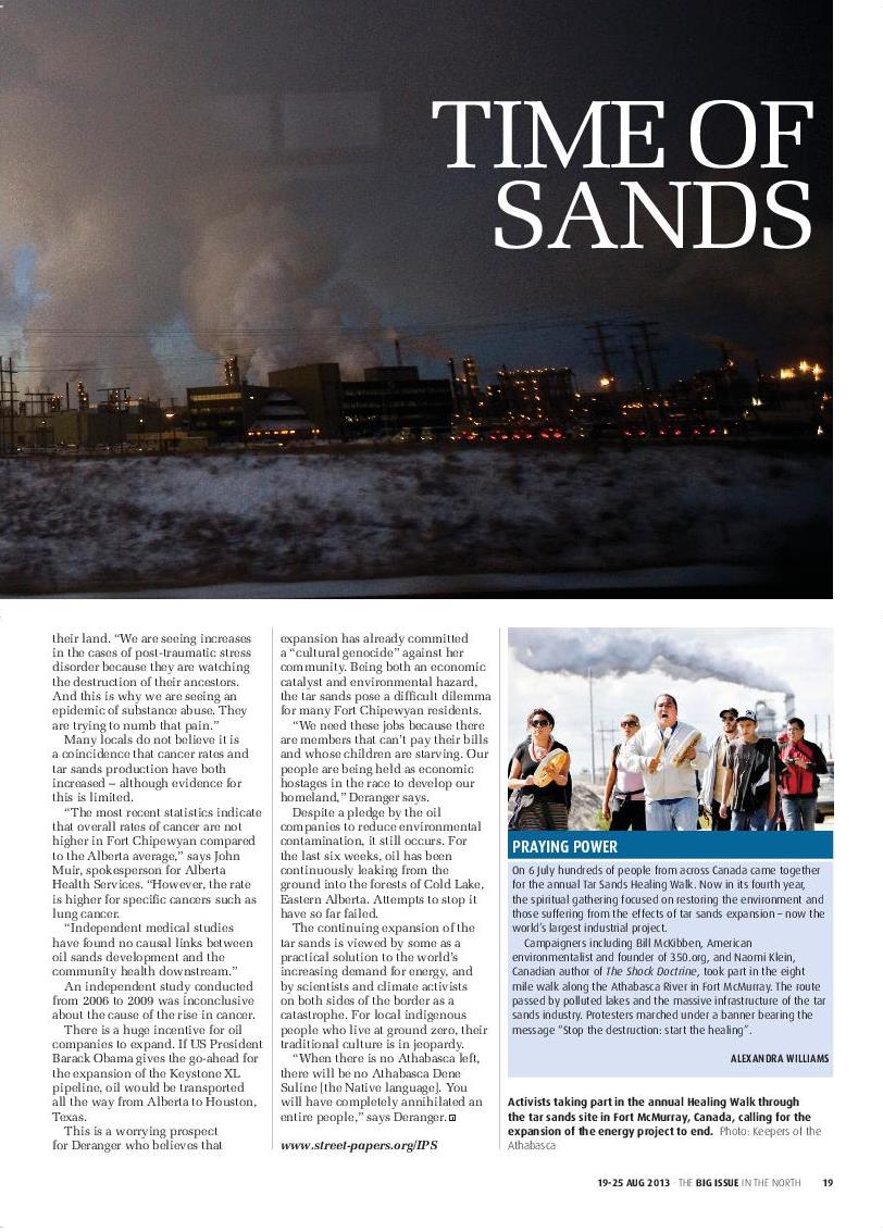 INSP blog IPS story “Alberta’s oil sands bring jobs, services and
