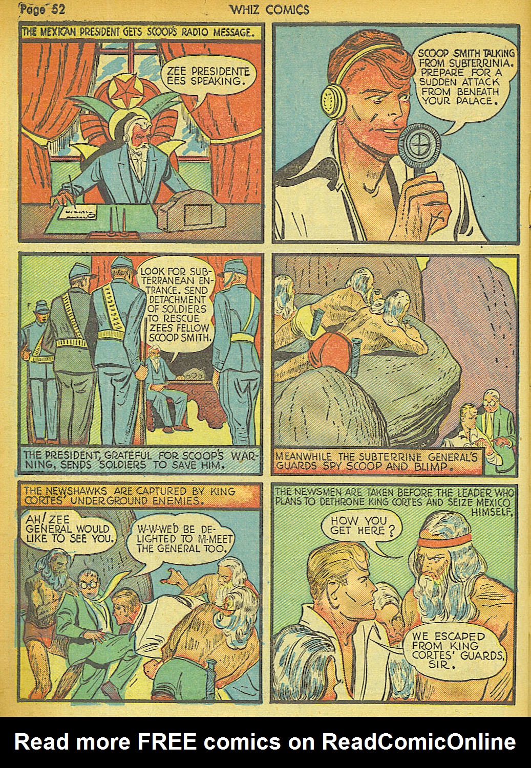 WHIZ Comics issue 5 - Page 54