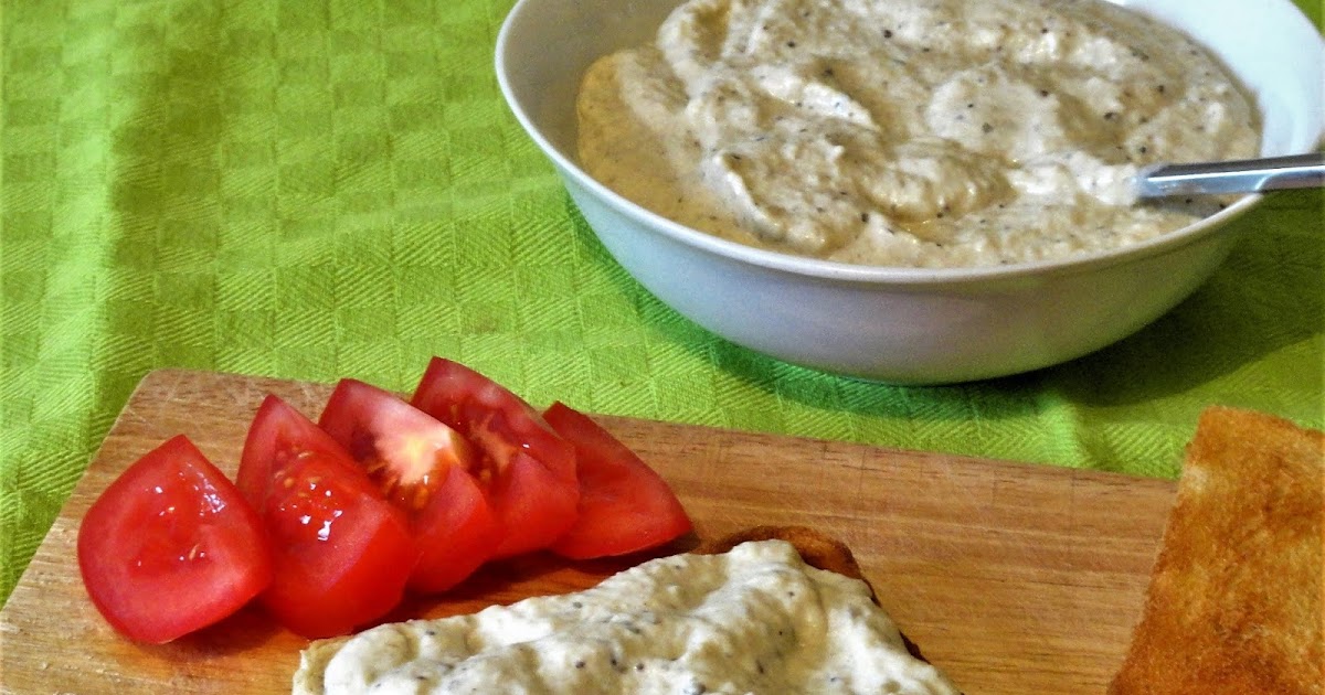 Maria kocht: Auberginencreme mit Majonäse / Majonézes padlizsánkrém