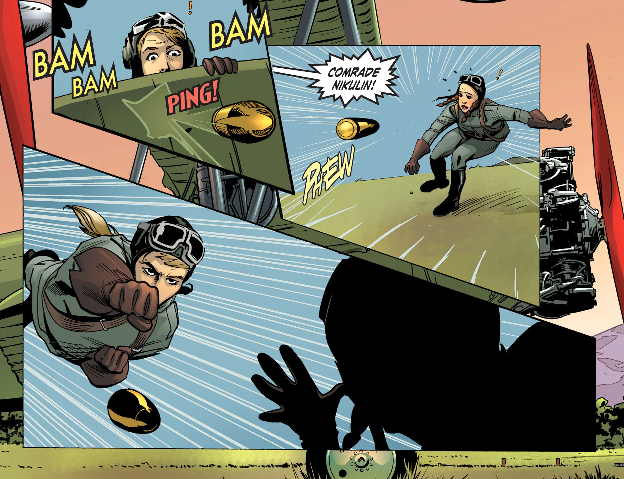 Read online DC Comics: Bombshells comic -  Issue #5 - 6
