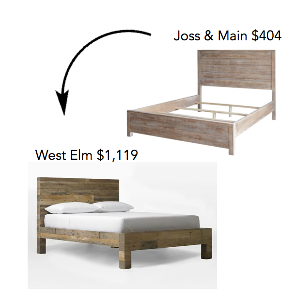 CRYSTAL ANN West Elm bedding for LESS