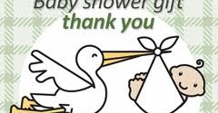 Thank You Messages Baby Shower
