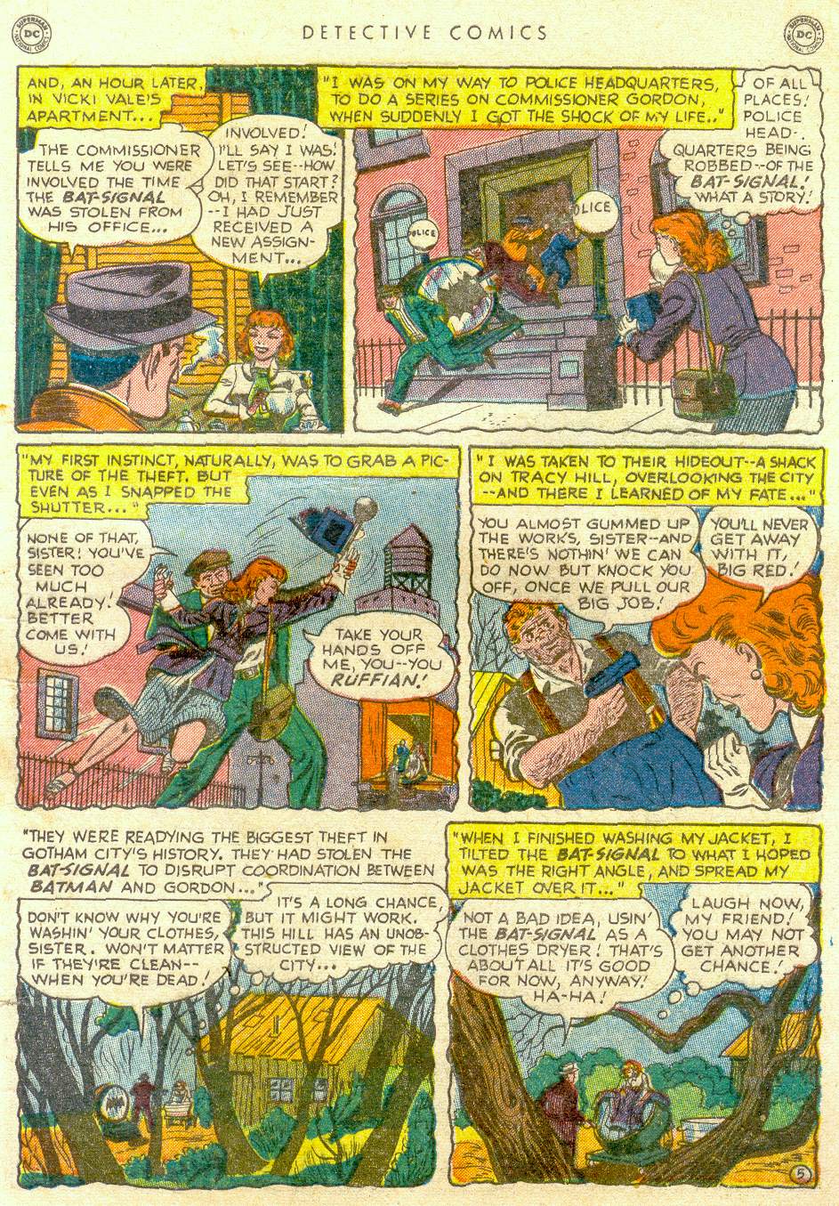 Read online Detective Comics (1937) comic -  Issue #164 - 7