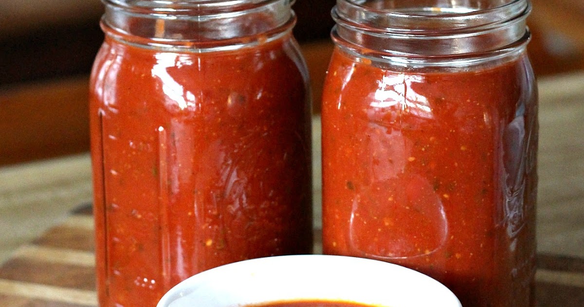 With a Grateful Prayer and a Thankful Heart Slow Cooker Tomato Pasta Sauce