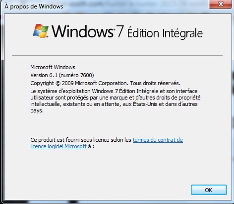 Windows 7 original