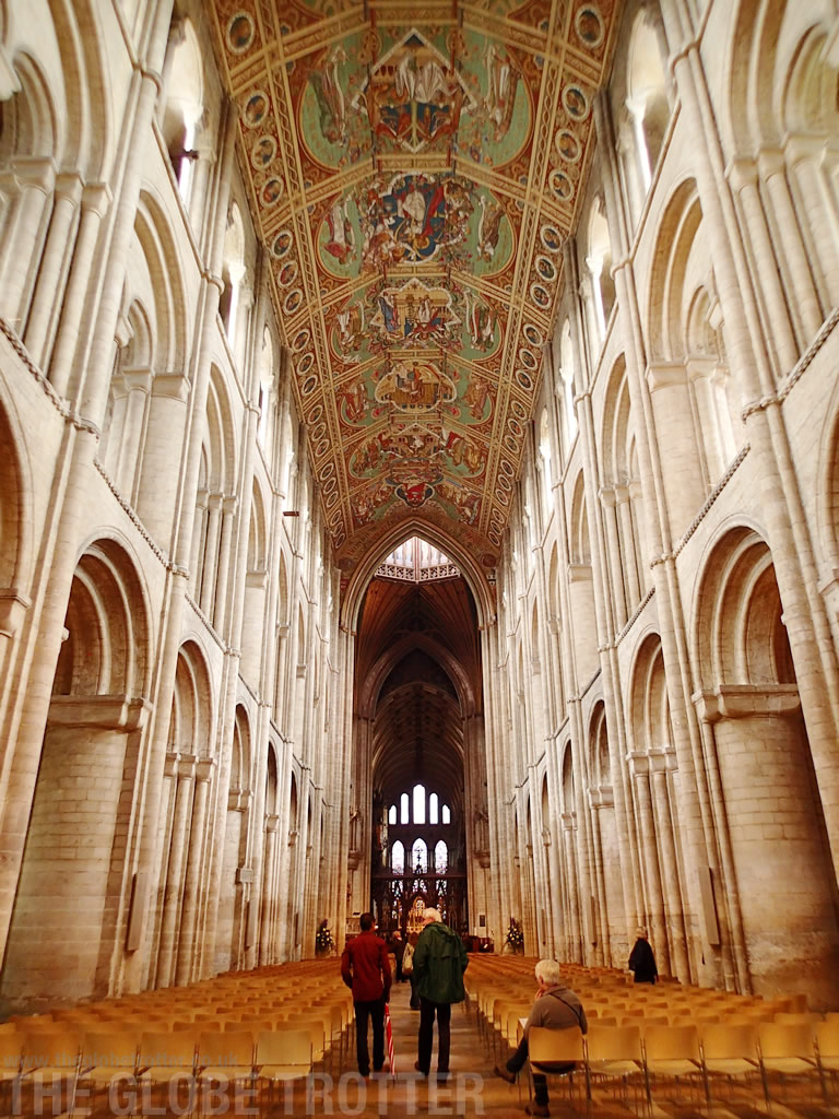 Visiting the Ely Cathedral in Cambridgeshire