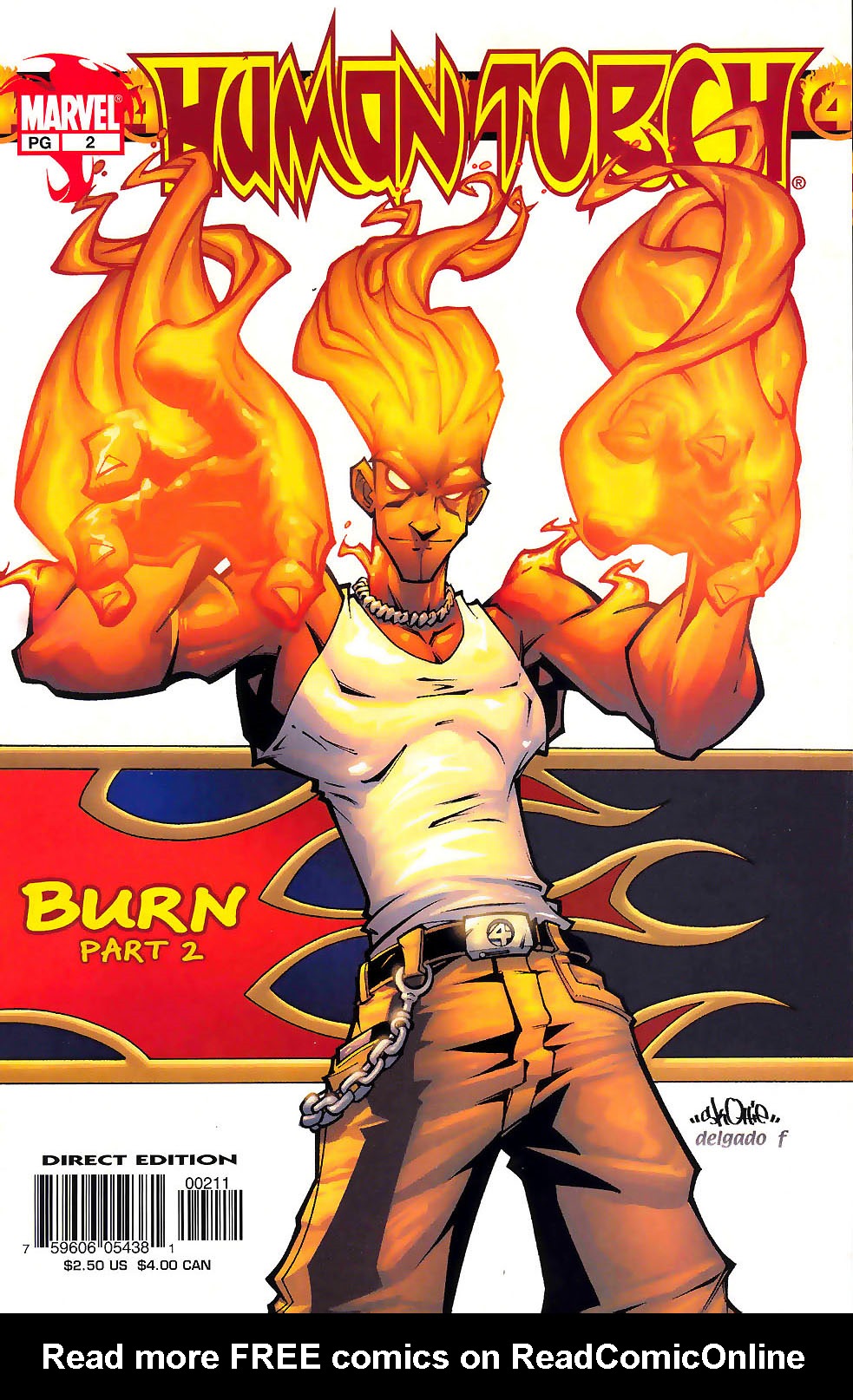 Read online Human Torch comic -  Issue #2 - 1