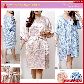 SCP062P77 Piyama One Leaf Set Baju Tidur Wanita | BMGShop