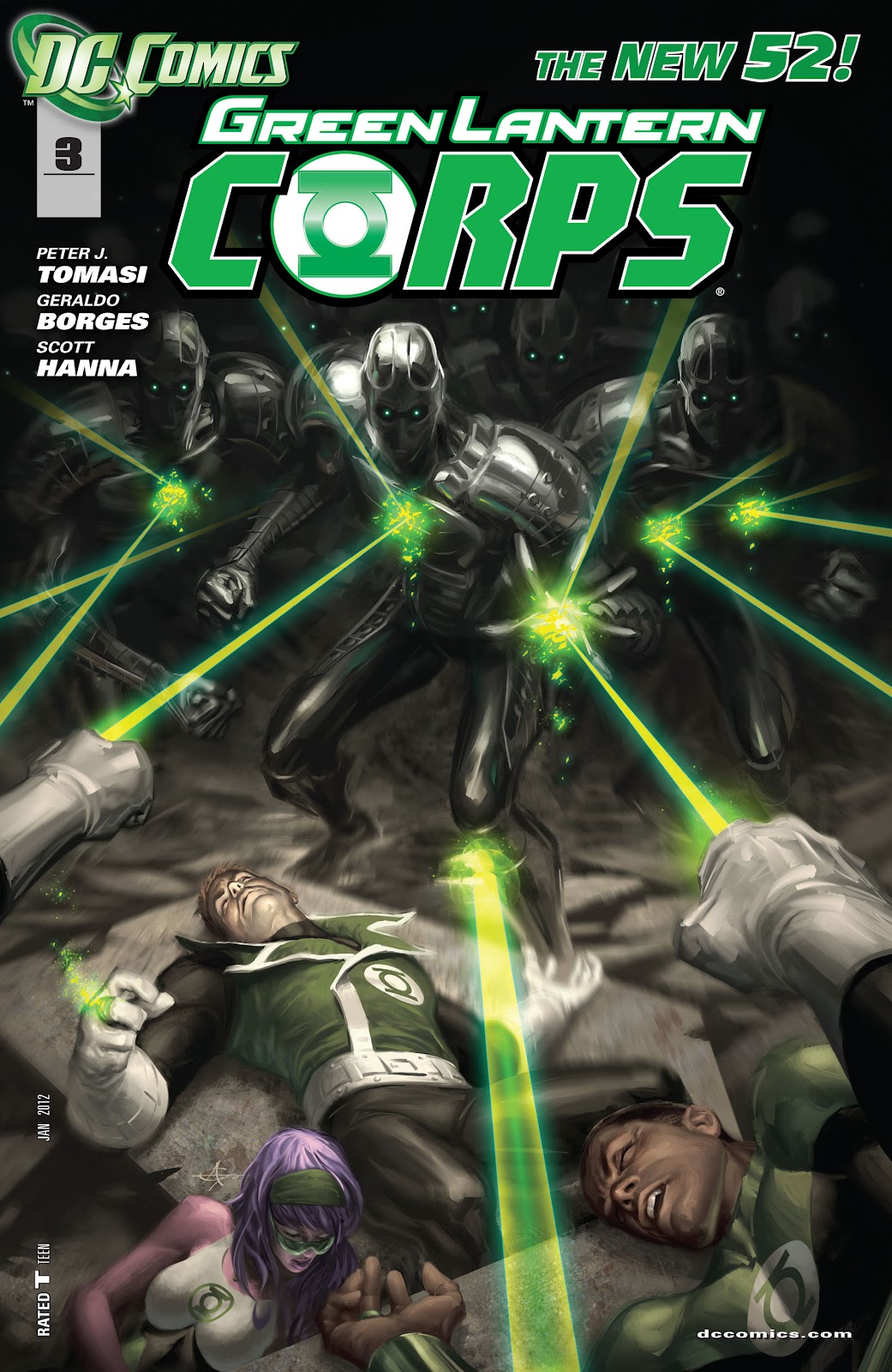 Green Lantern Corps (2011) issue 03 - Page 1