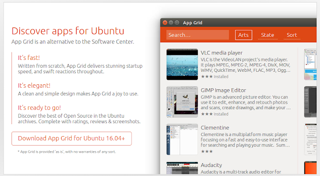 AppGrid - Uma nova central de programas para o Ubuntu AppGrid