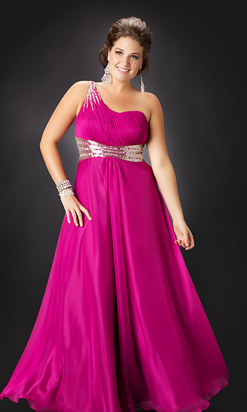 Beautiful Plus Size One Shoulder Prom Dresses : Dresses for Every Occasion