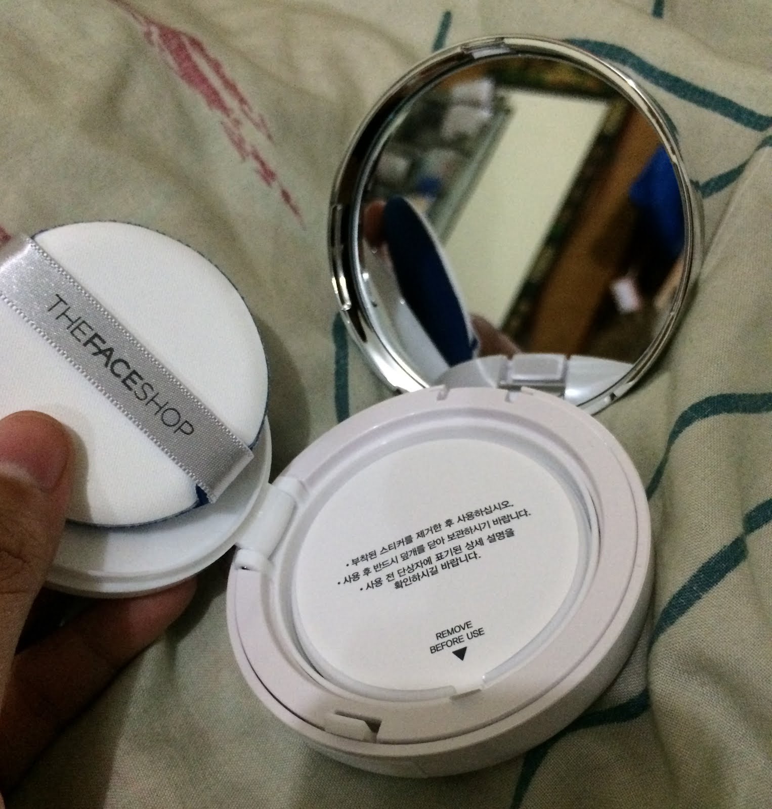 Face Shop's CC Ultra Moist Cushion Review Dawn's Journal