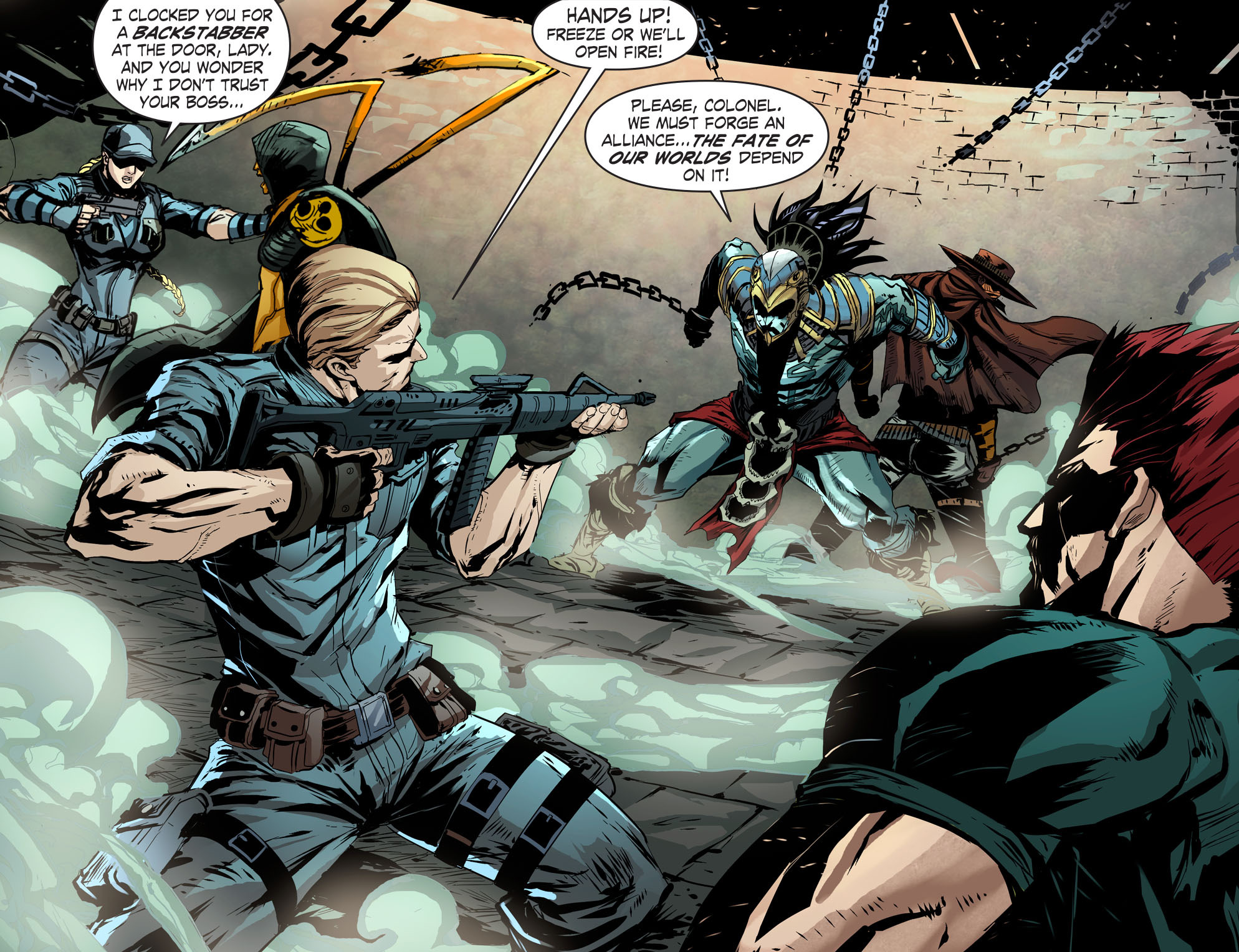 Read online Mortal Kombat X [I] comic -  Issue #4 - 14