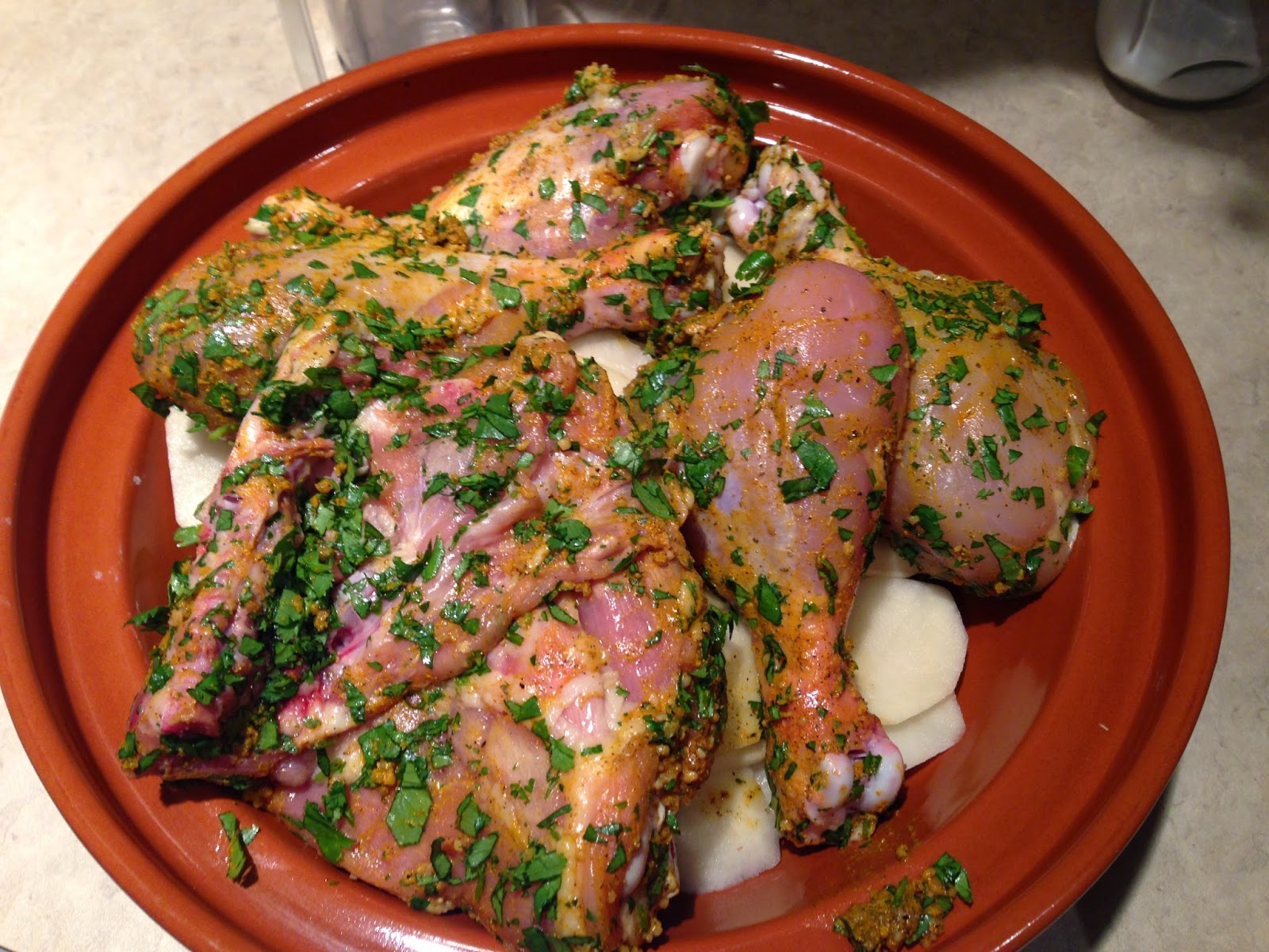 Mystery Lovers' Kitchen Chicken and Potato Tagine