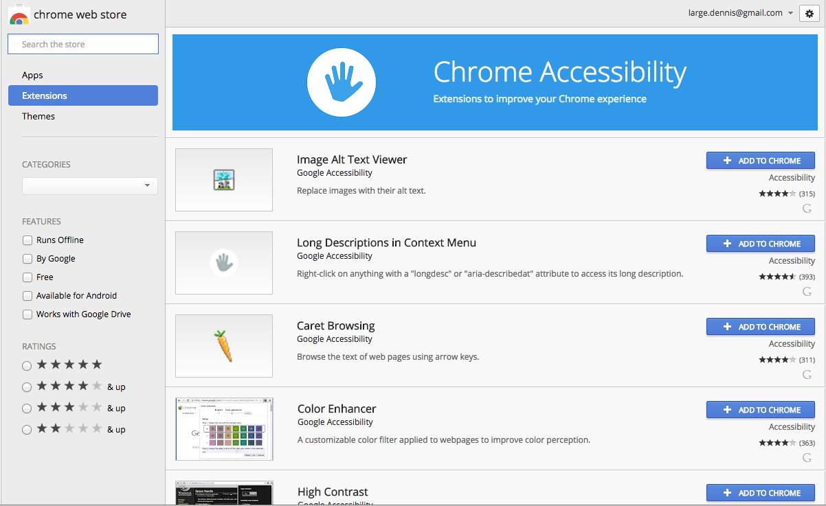Ed Tech Odyssey Assistive Technologies in the Chrome Browser