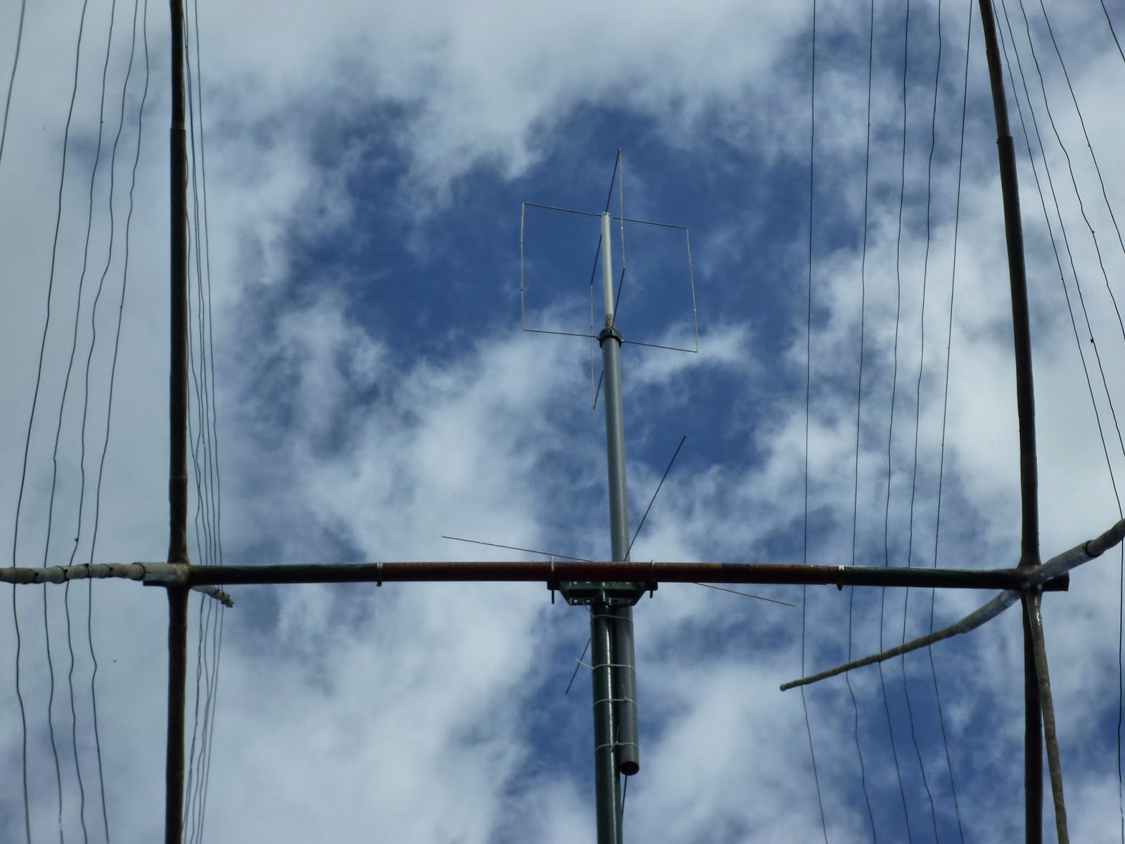 ZR6AIC Building my Eggbeater II Omni LEO Antennas