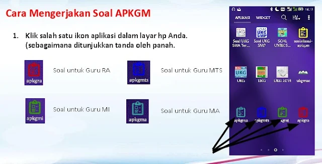 Download Aplikasi APKGM-RA, APKGM-MI, APKGM-MTs & APKGM-MA dan Jadwal Pelaksanaan Serta Cara Mengerjakannya