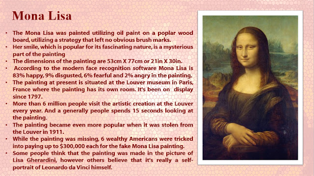 Interesting facts about Mona Lisa That You Need To Know/Mona Lisa (Leonardo Da Vinci)