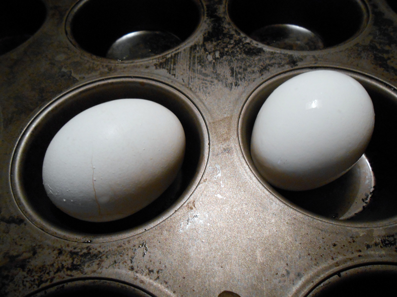 The News-Herald Blogs: Mission: Pinpossible: Baked hard-boiled eggs