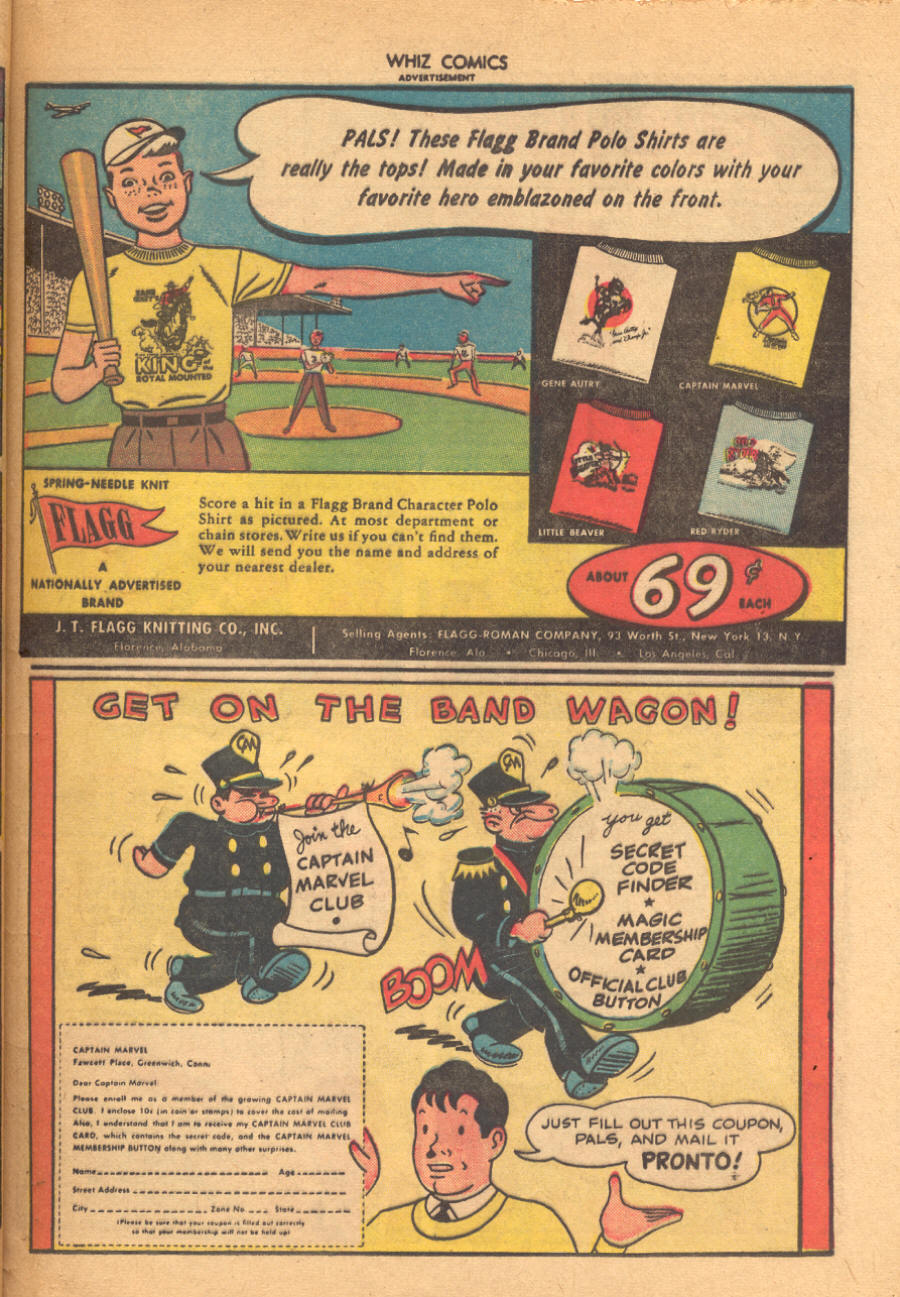 Read online WHIZ Comics comic -  Issue #111 - 49