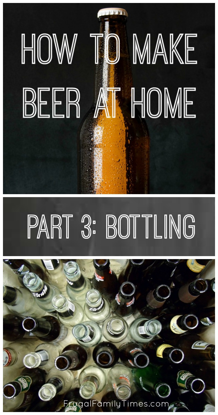 Make Beer at Home. Part 3 How to Bottle Your Homebrew Frugal Family