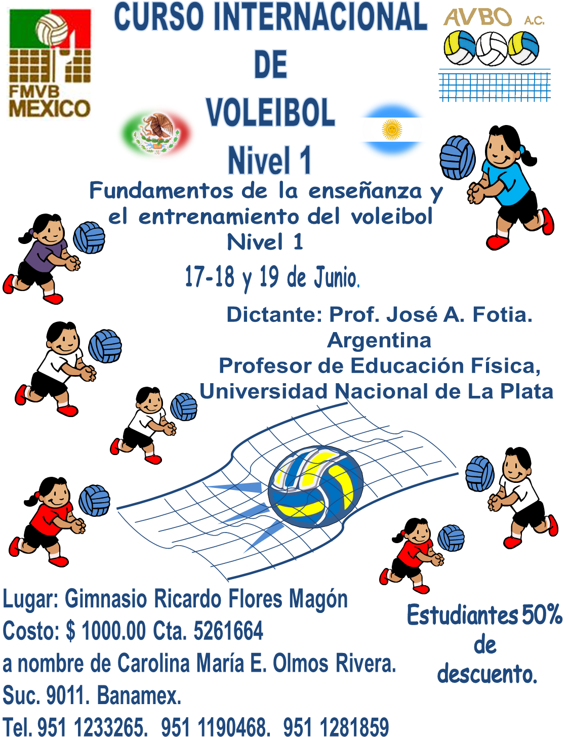 Voleibol Lógico. Todo listo para el