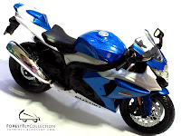 1:12 scale Suzuki GSX-R 1000 K9 Blue