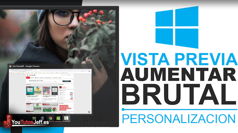 Como Cambiar Tamaño de Vista Previa de Programas en la Barra de Tareas - Trucos Windows