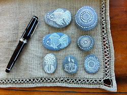 pebble painting pebbles painted canvas paint dream via flickr magamerlina rocks diy prints pro