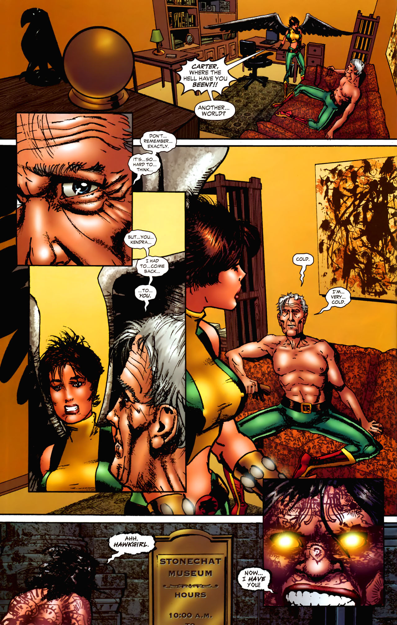 Read online Hawkgirl comic -  Issue #55 - 7