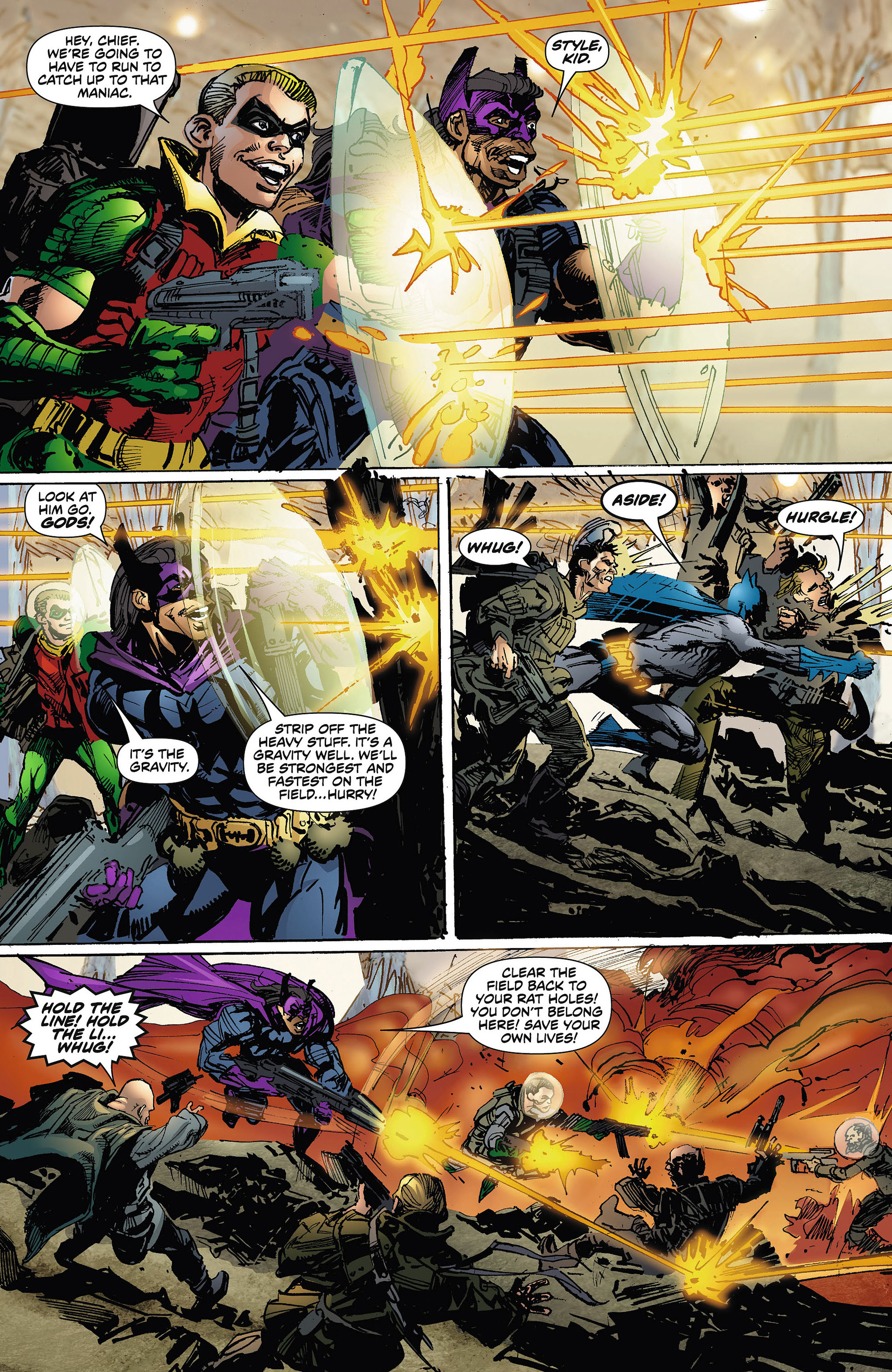 Read online Batman: Odyssey comic -  Issue #3 - 18