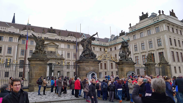 Prague Castle Entrance