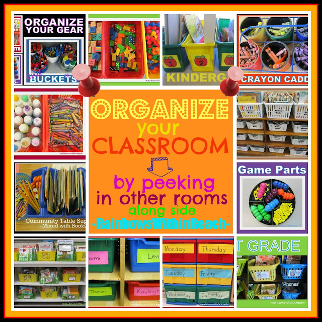 photo of: Classroom Organization of Materials brought to you by RainbowsWithinReach