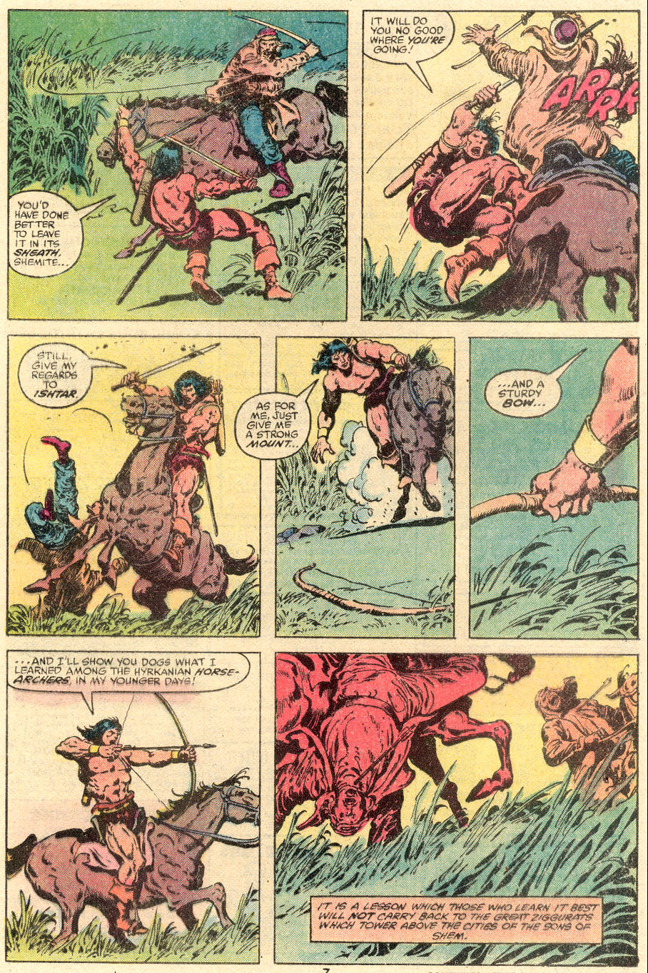 Read online Conan the Barbarian (1970) comic -  Issue #109 - 6