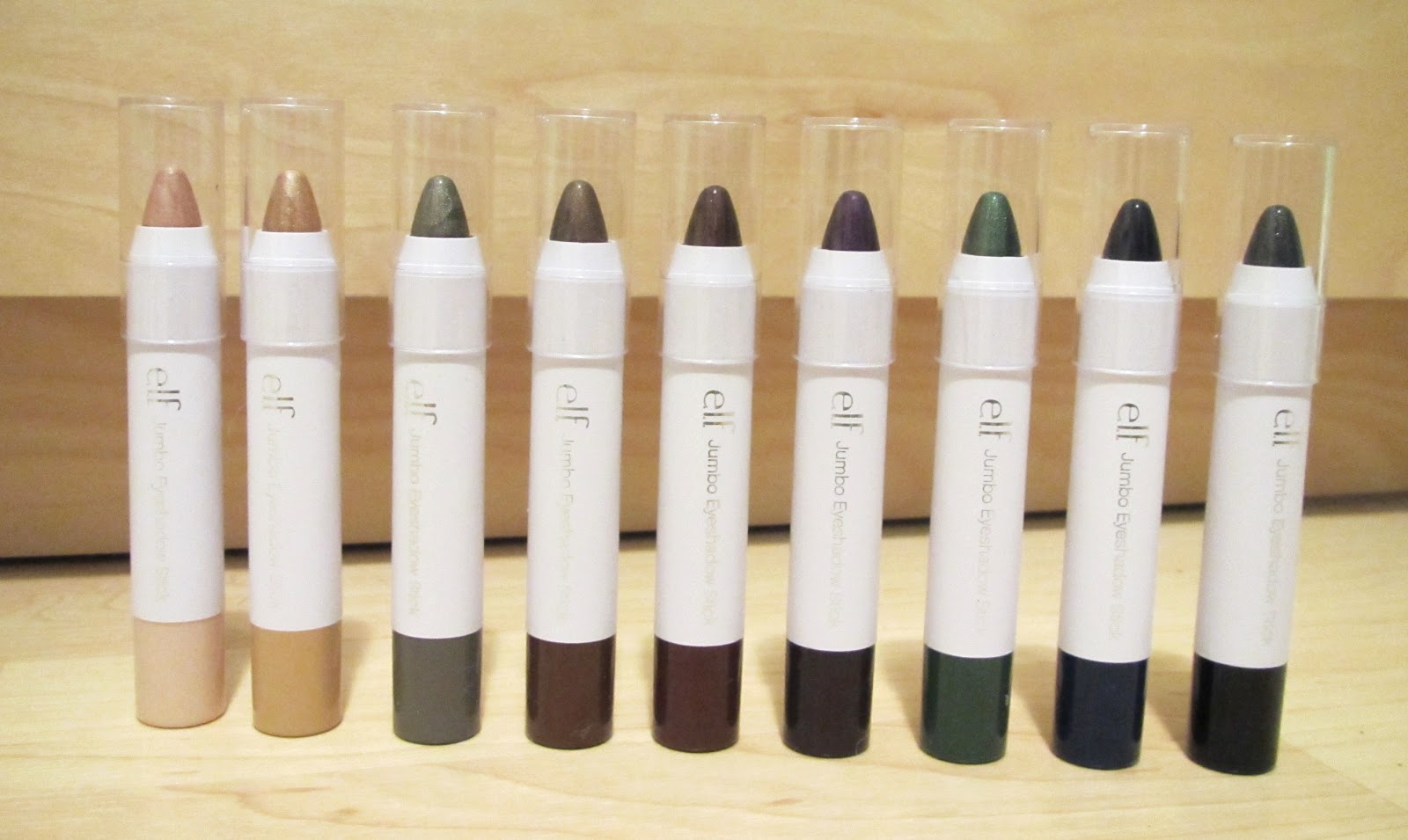 MMnoob ELF essential jumbo eyeshadow sticks review and swatches