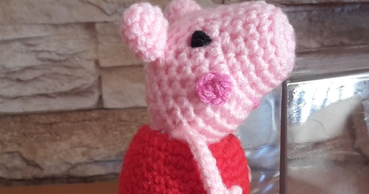 ARTESAN?A EL ANGEL DE ABRIL: PATRON AMIGURUMI MINI PEPPA PIG