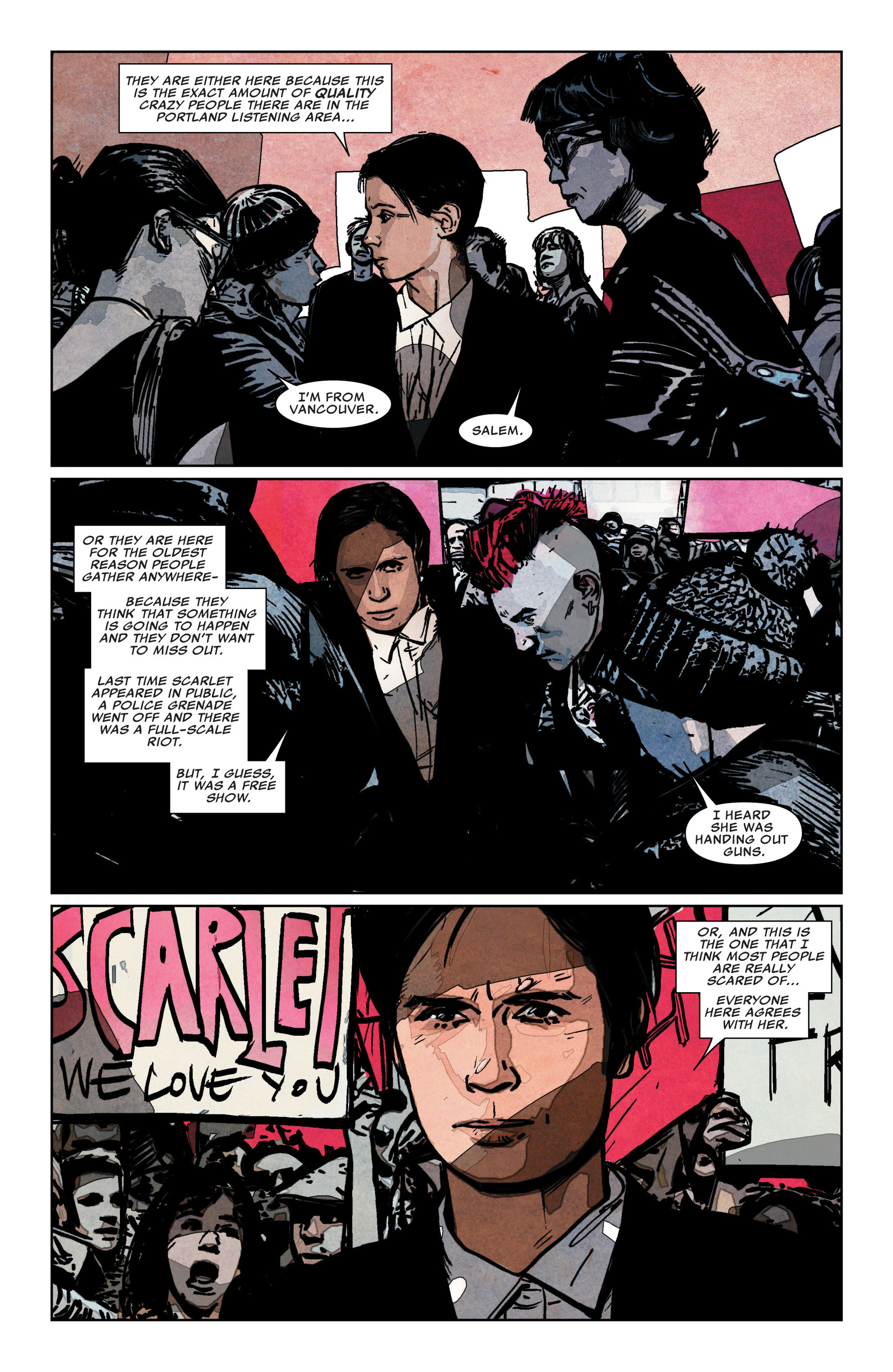 Read online Scarlet comic -  Issue #7 - 6