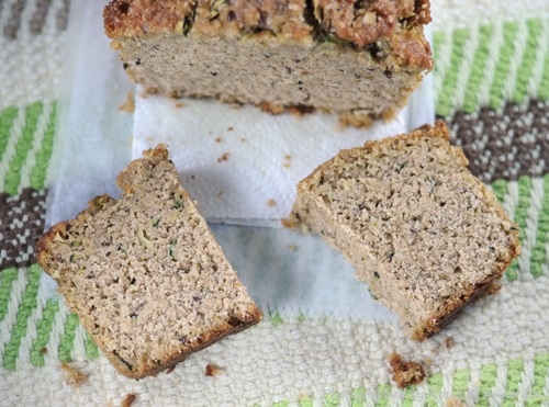 Quick Bread with Zucchini and Sesame Seeds