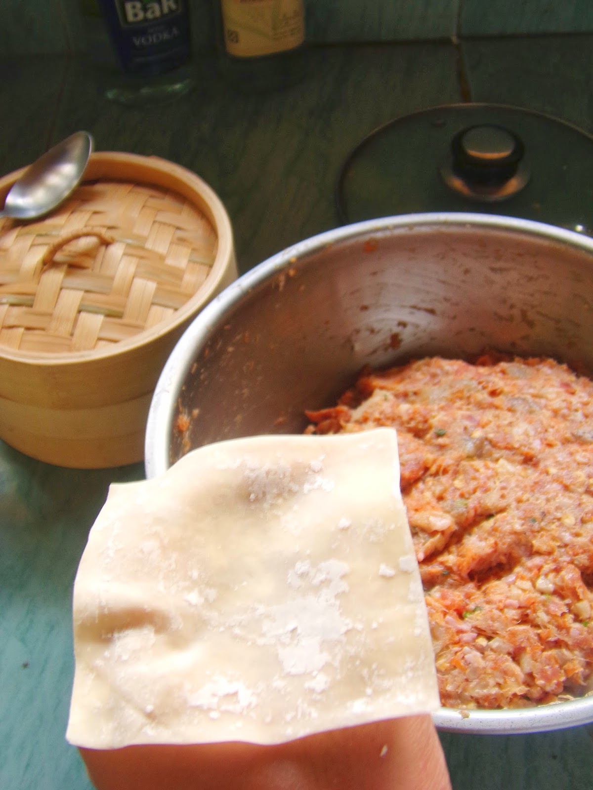 How to fill a wanton wrapper dumplings from scratch, easy dumplings