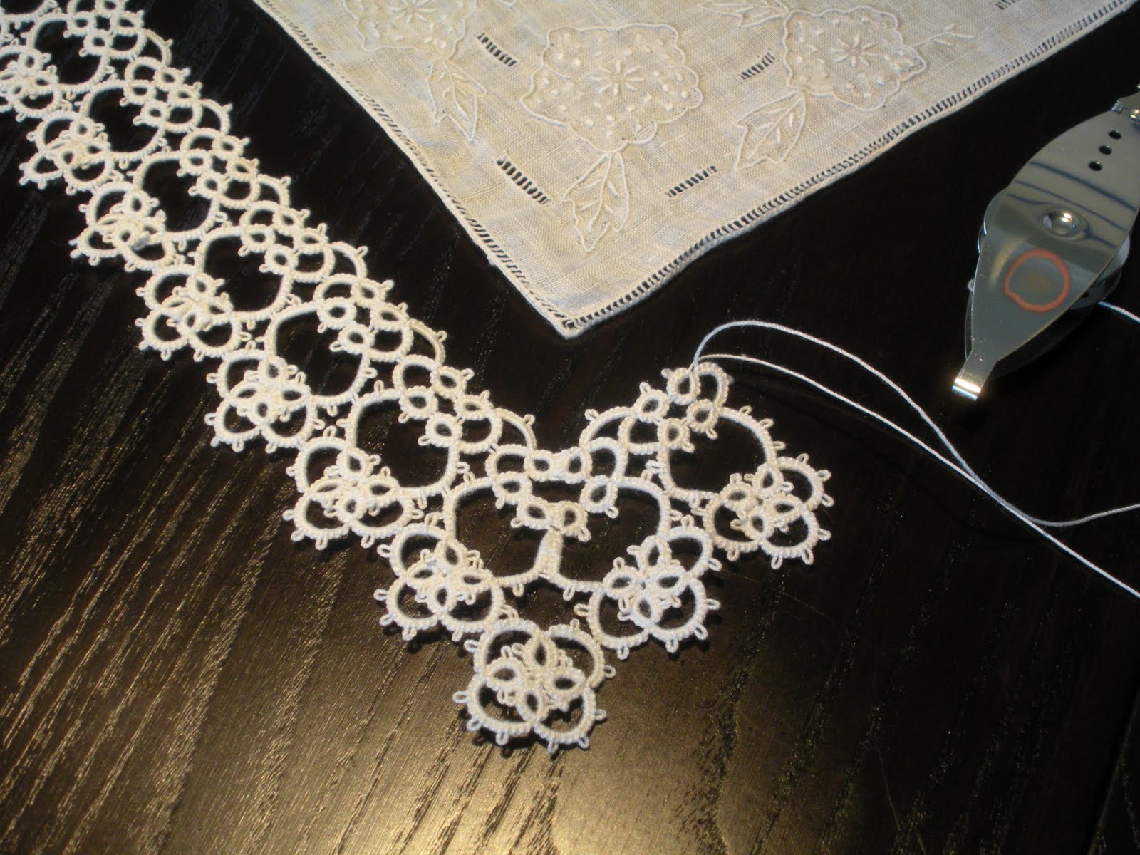 John's tatting blog On to a new project!