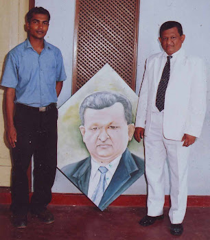 Mr; Kithsiri Liyanagama Portrait (Principal - Ananda College , Collombo )