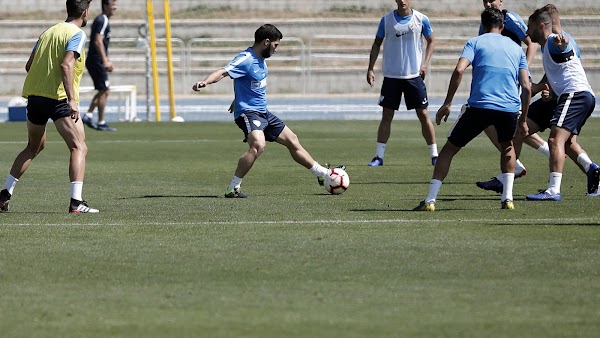 El Málaga entrena hoy a las 10:45 horas