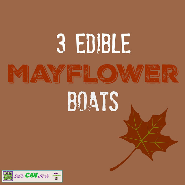 Easy Edible Mayflower Boat Craft for Kids